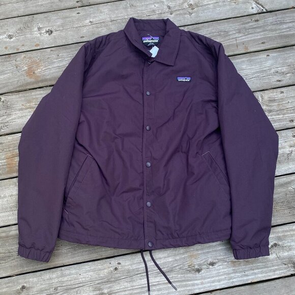 2023 Patagonia Mens Lined Isthmus Coaches Jacket Medium - Picture 1 of 9